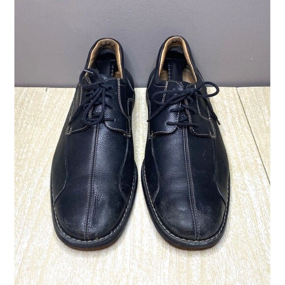 Johnston & Murphy Other - Johnston & Murphy 20-7222 Men's SZ 10 Shuler Bicycle Toe Black Oxford Shoe